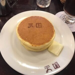 天国の一押しはホットケーキ