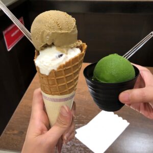 壽々喜園の抹茶ジェラートは7種類あります