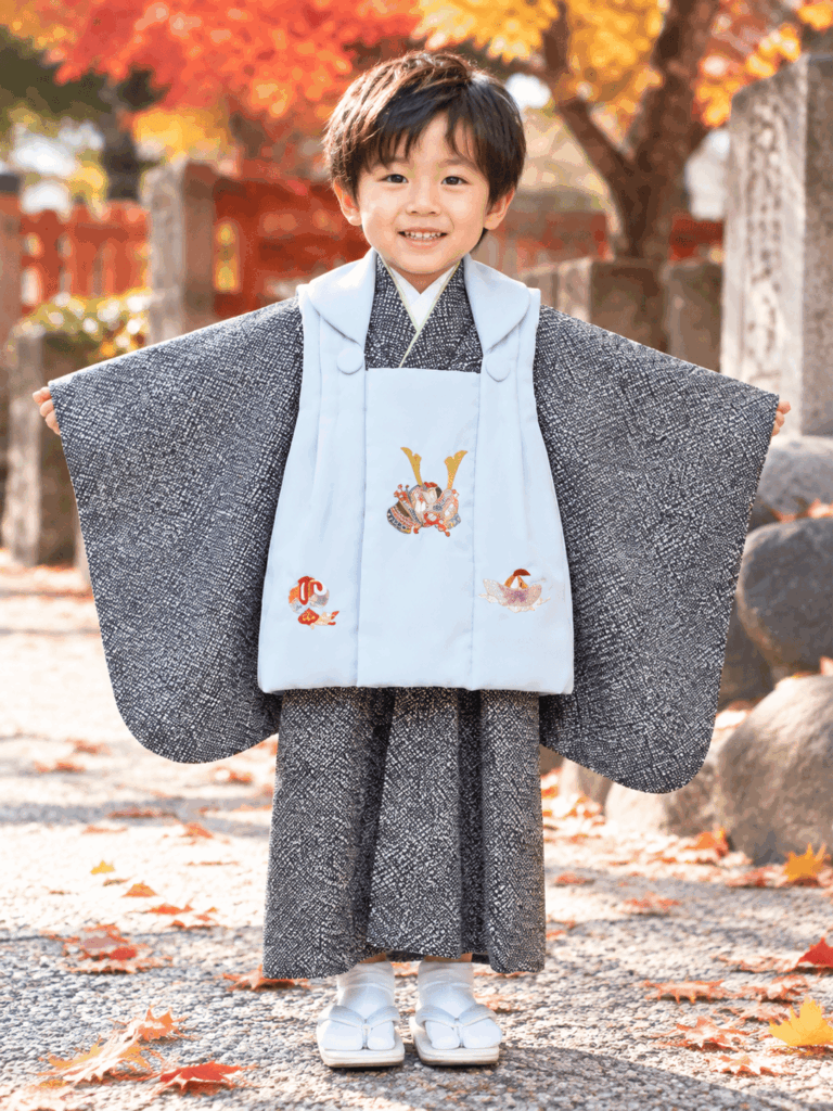 3歳男の子被布
