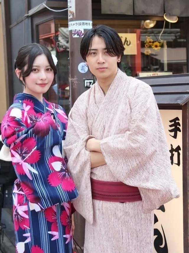 カップル浴衣