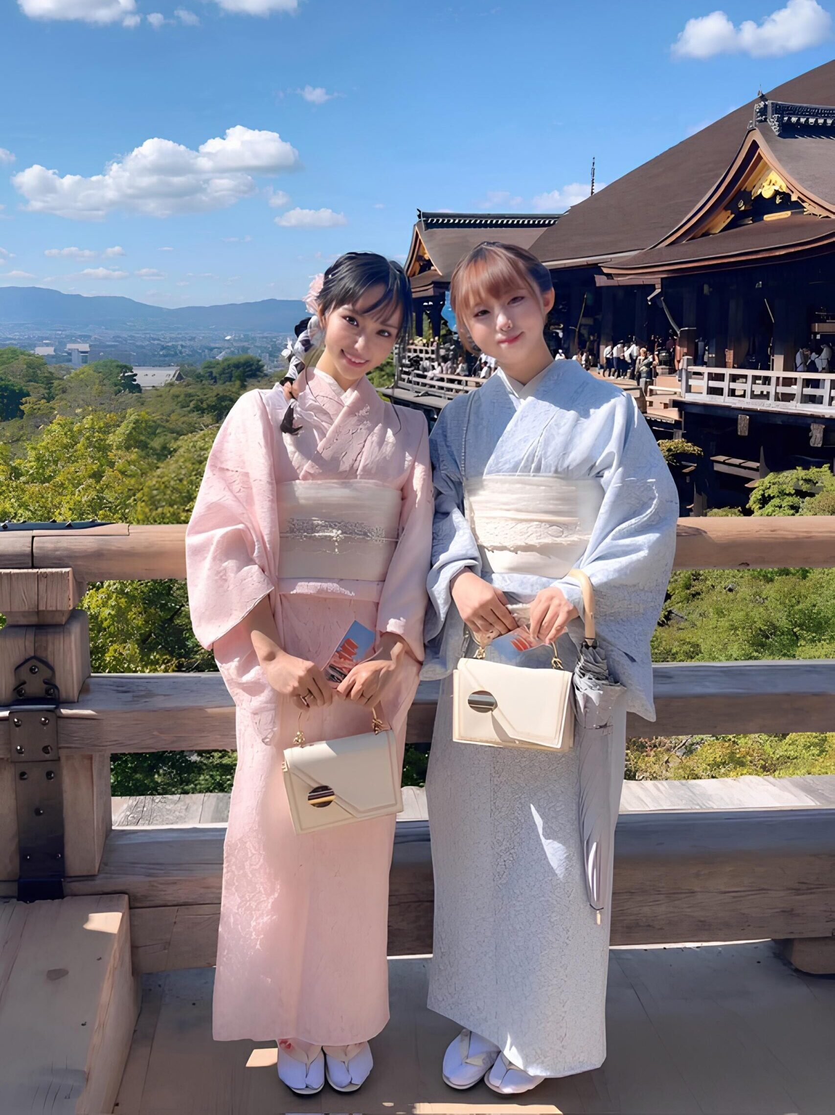 清水寺_レース着物