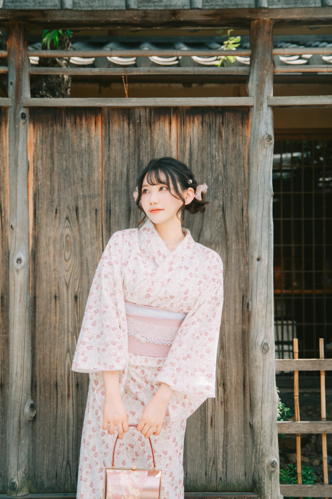 八坂の塔 レース浴衣