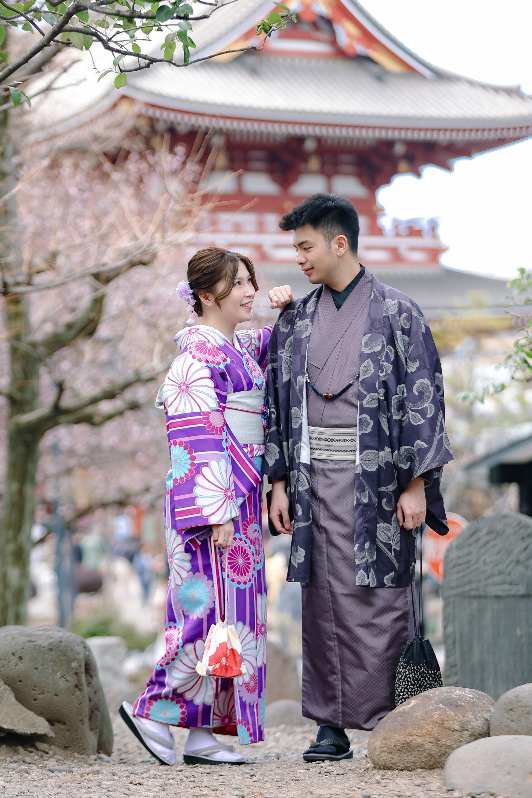 Kimono rental in Asakusa near Sensoji Temple