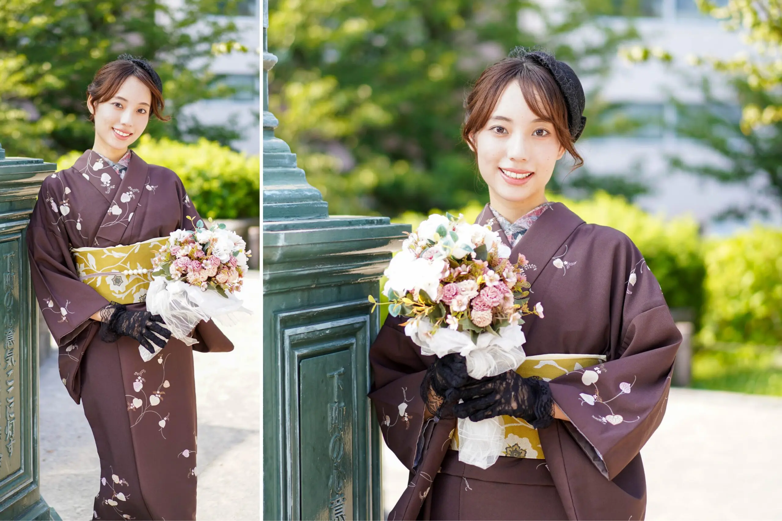Taisho Roman kimono style option in Asakusa