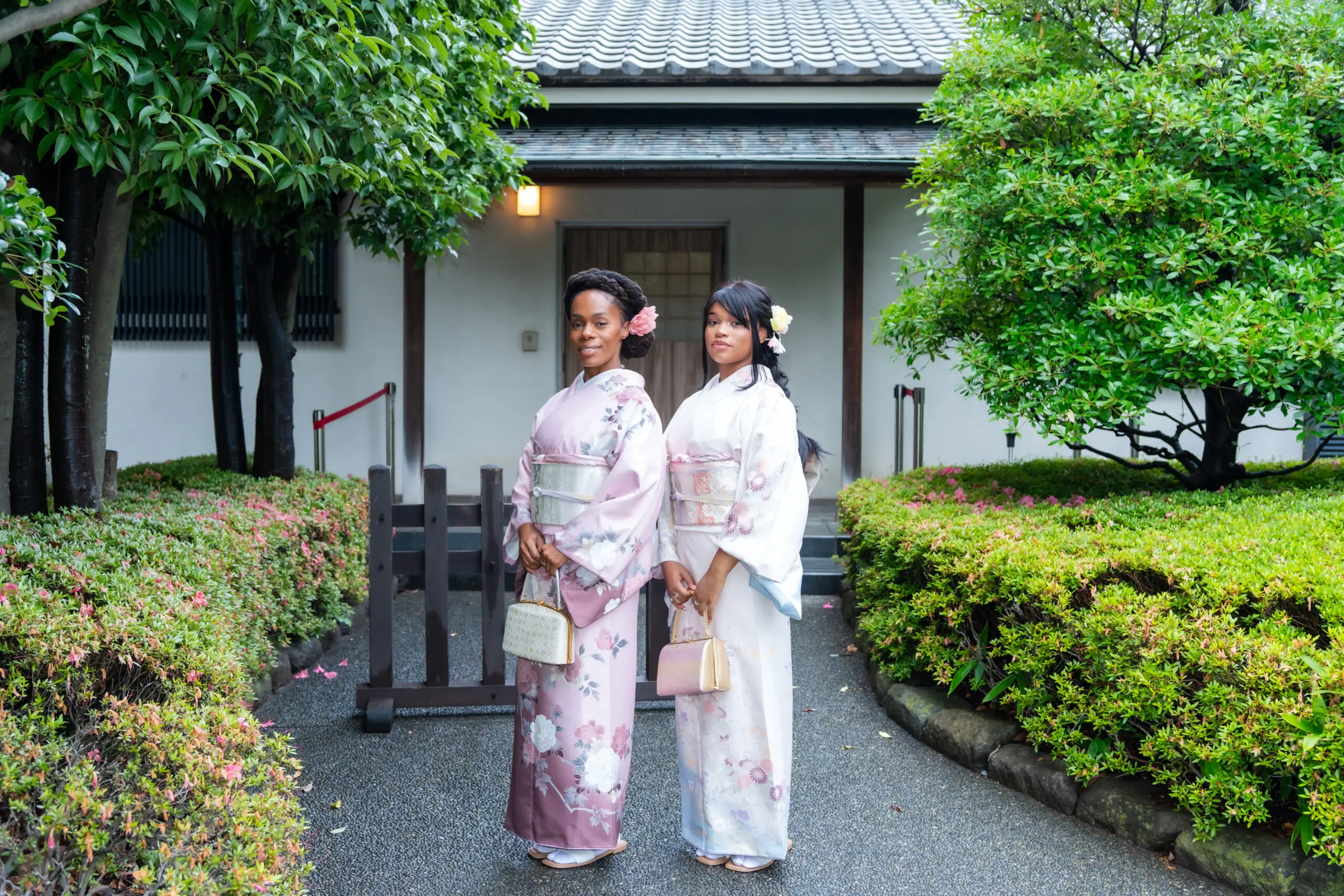 Houmongi formal kimono option in Asakusa