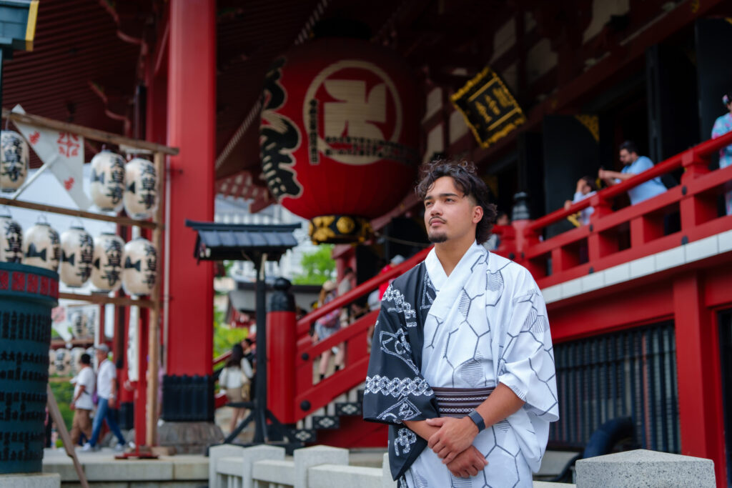 Tokyo kimono rental experience in Asakusa