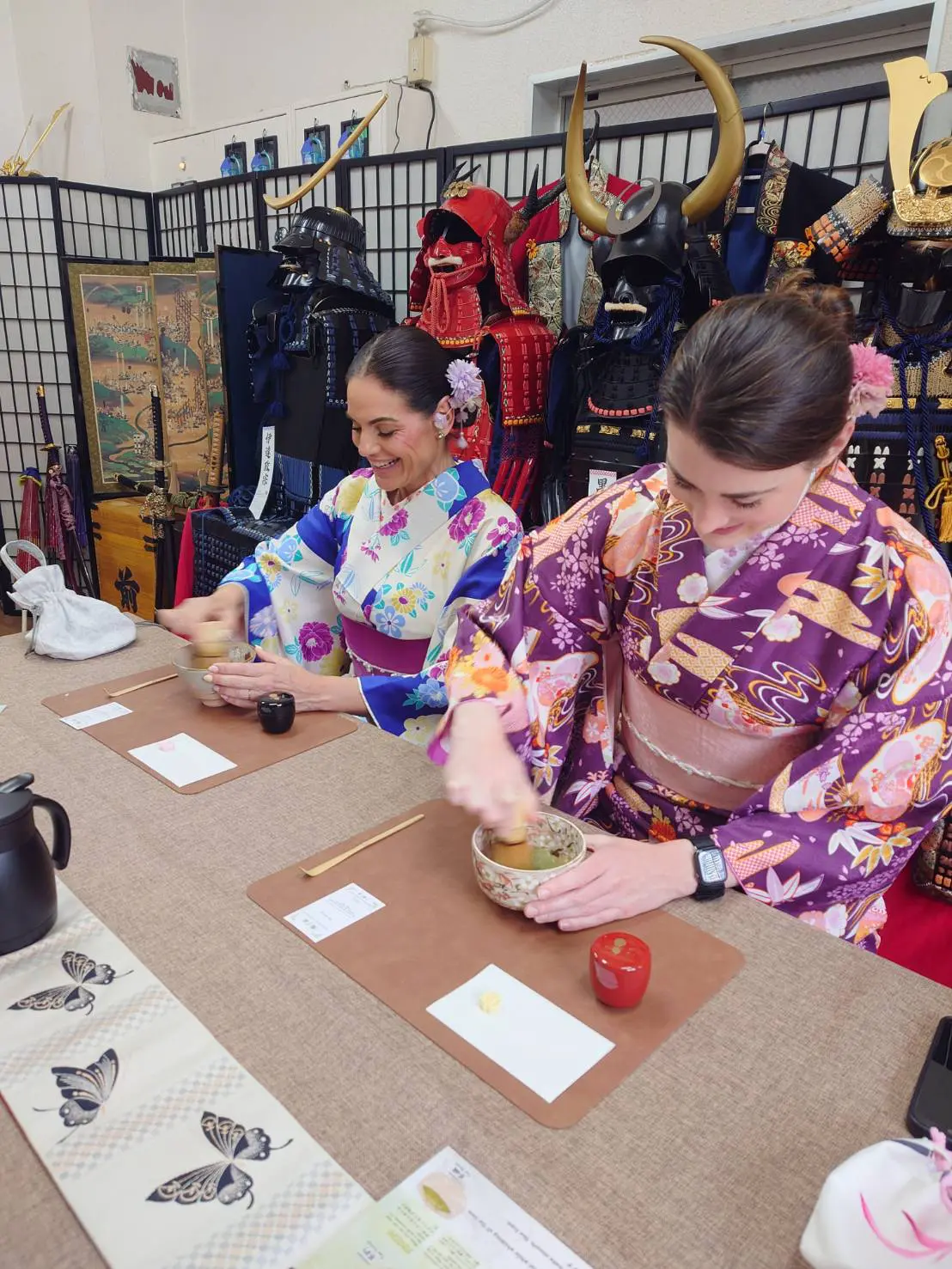 Kimono and matcha experience in Asakusa