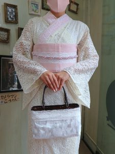 レース浴衣