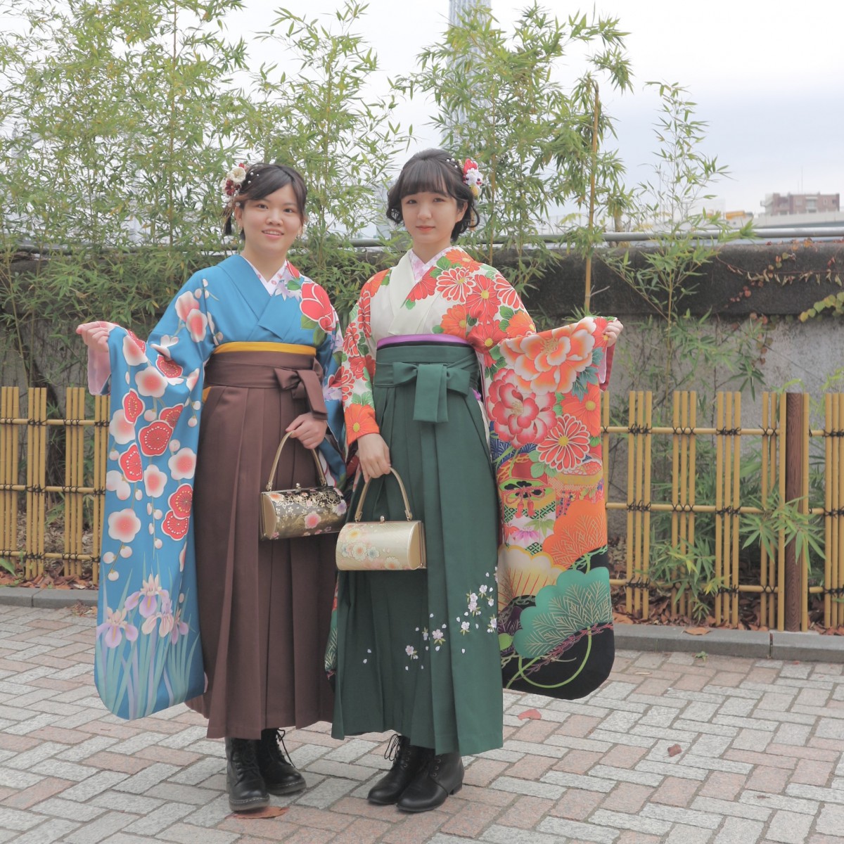 東京 卒業式袴プラン安い!ヘアセット込9000円(税込)| 浅草着物 ...